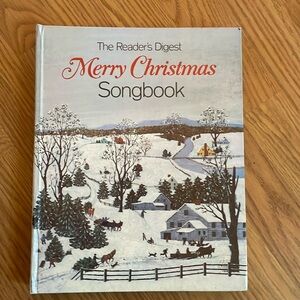 The readers digest, merry Christmas songbook and lyric booklet.